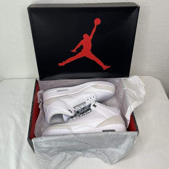 Jordan 3 Retro Pure Money 2025 Sneakers Size 13 Mens New in Box Style CT8532-111 main image 5